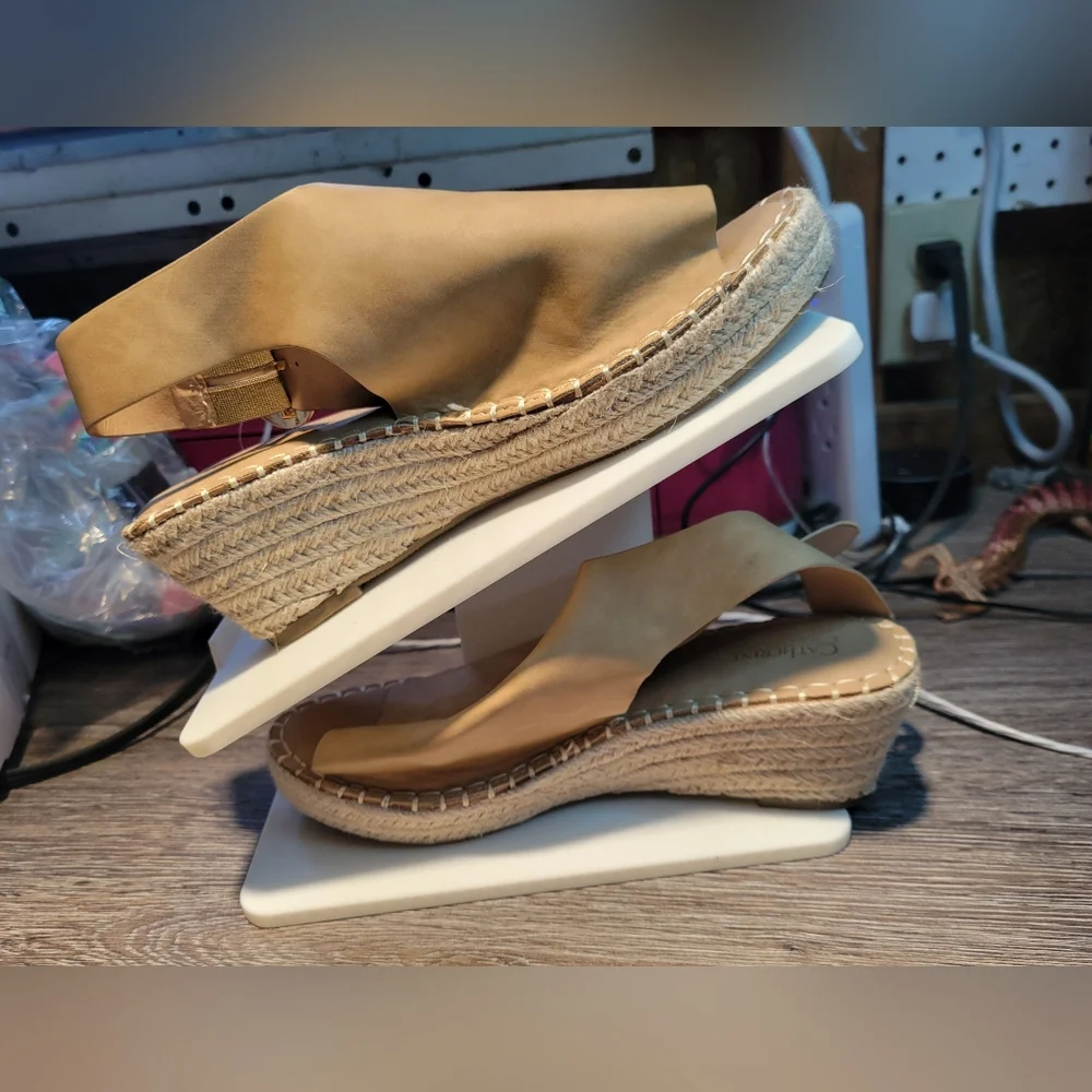 Catherine Malandrino NEW Espadrille Wedge Sandals Size‎ 10